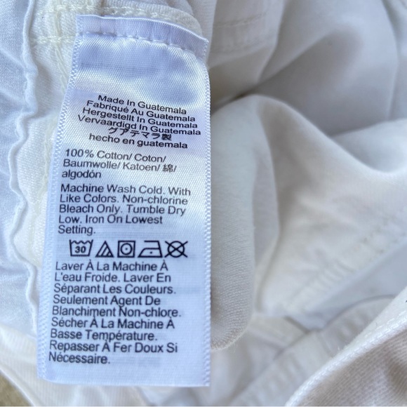 Madewell The Convertible Paperbag Dadjean in Tile White NF147 - Picture 13 of 14